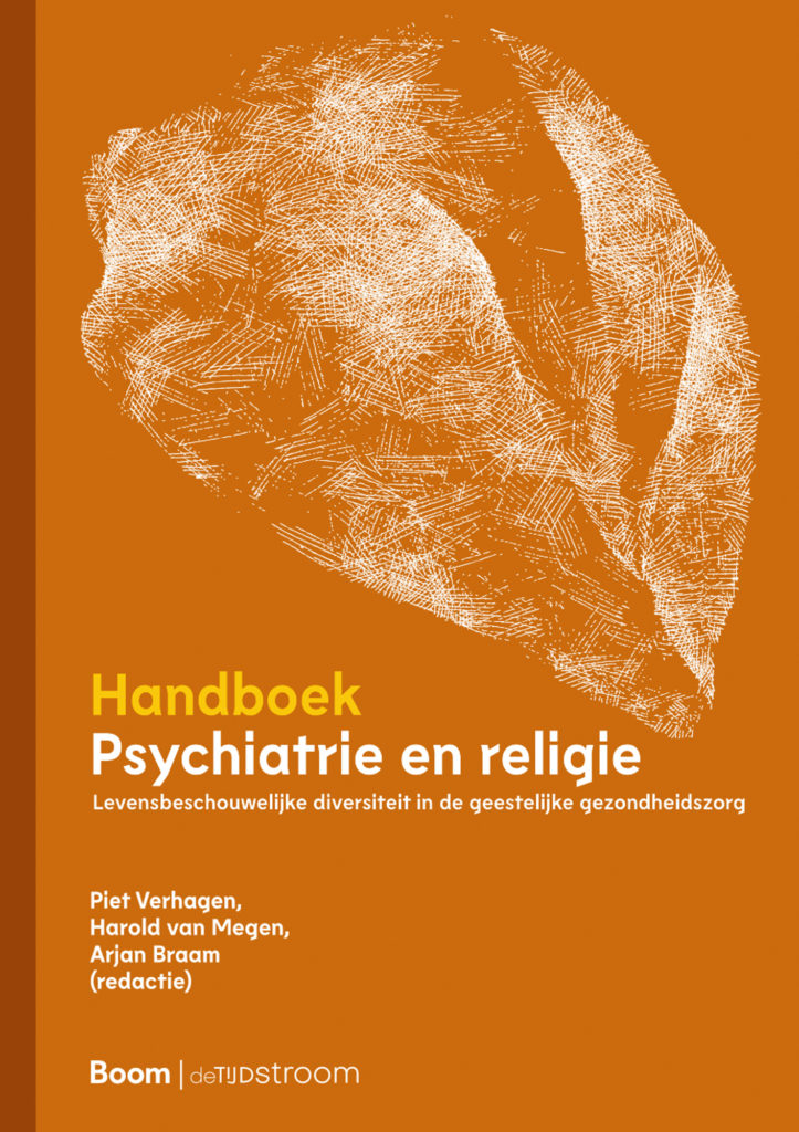 Omslag Handboek psychiatrie en religie 2024 Verhagen Boom