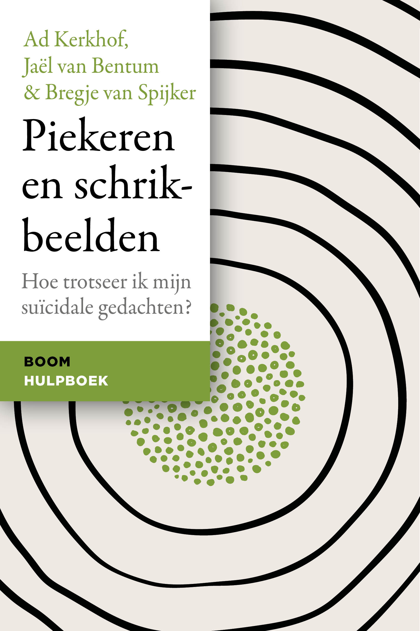 Omslag Piekeren en schrikbeelden - Kerkhof en Van Spijker - Boom 