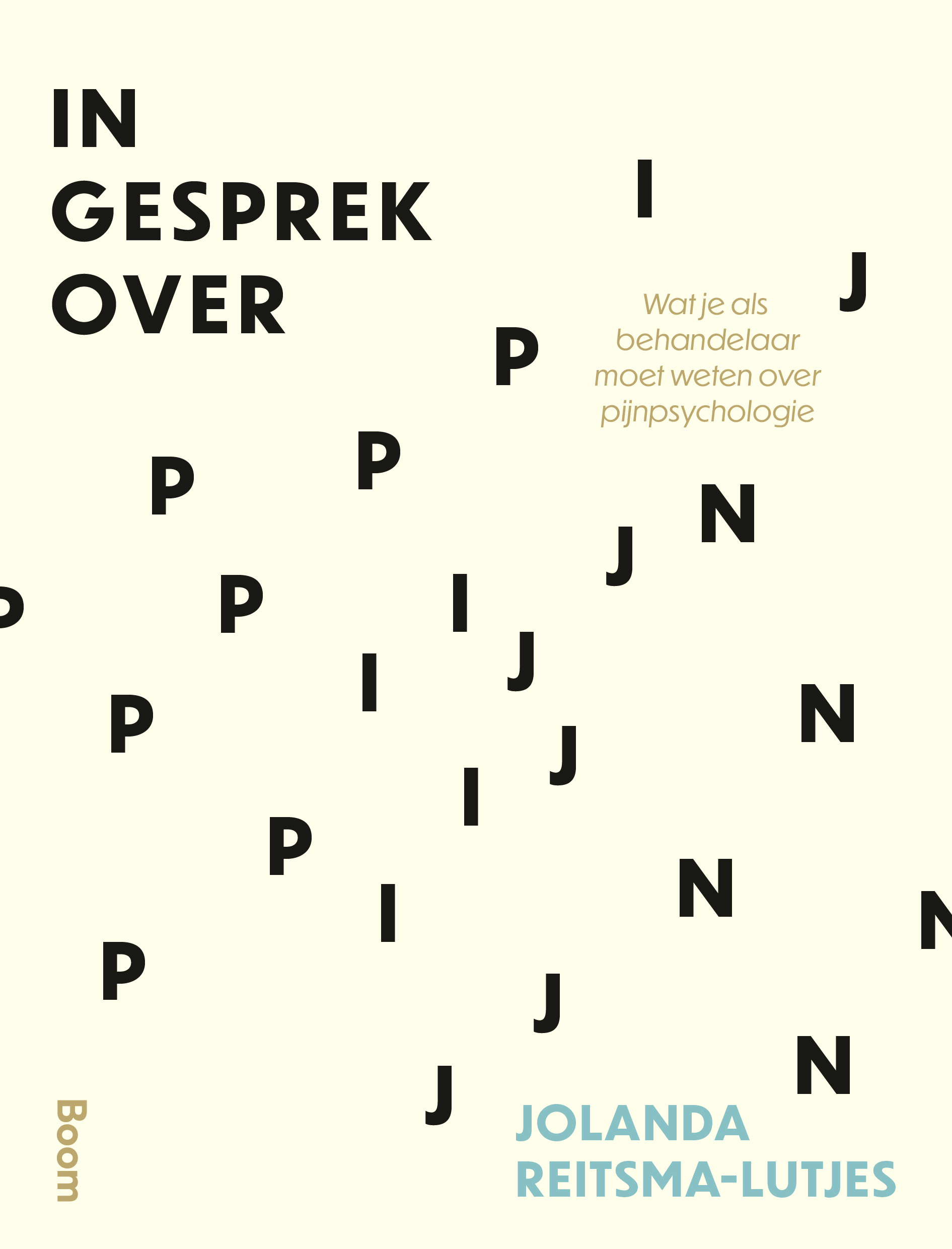 Omslag In gesprek over pijn Reitsma-Lutjes Boom